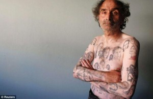 Tattooed Roberts Fan