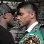 VIDEO: Victor Ortiz ( @VICIOUSortiz ) & Floyd Mayweather ( @FloydMayweather ) — THE FINAL KISS-OFF!