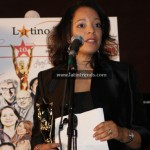 Trendsetter Alejandra Castillo, of MBDA receives her award