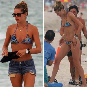 NEW YORK FASHION WEEK PREVIEW: Supermodel Doutzen Kroes Stuns in Luli Fama Swimwear in Miami Beach!