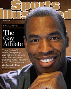Veteran NBA center Jason Collins.