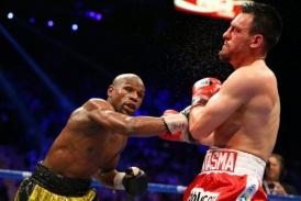 Floyd Mayweather, Jr. made short work of challenger Robert Guerrero in Las Vegas Saturday night.